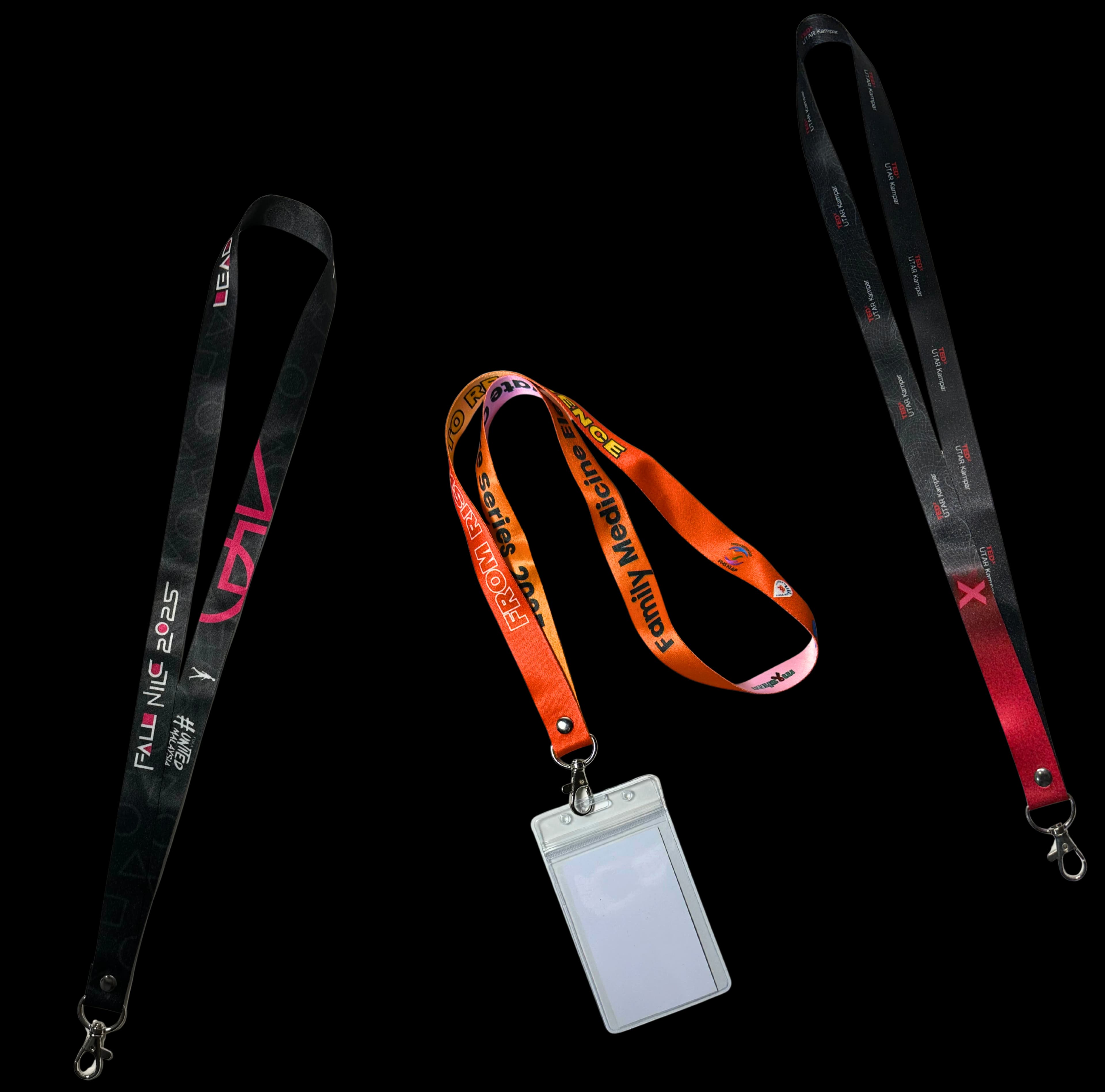 Premium custom lanyards by Teevent